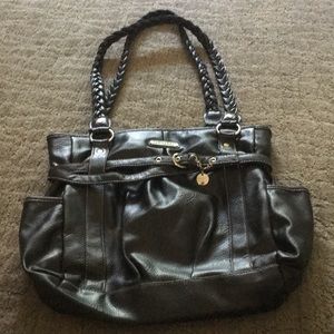 Black rosetti purse